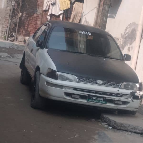 Toyota Corolla 2.0 D Saloon 2000 model. need cash. supordari parpar ha 1