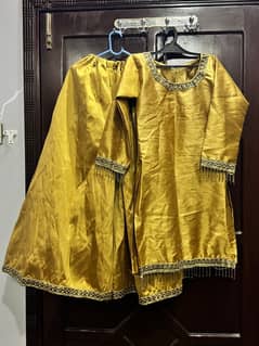 3 peice ready to wear embroidery cotton silk