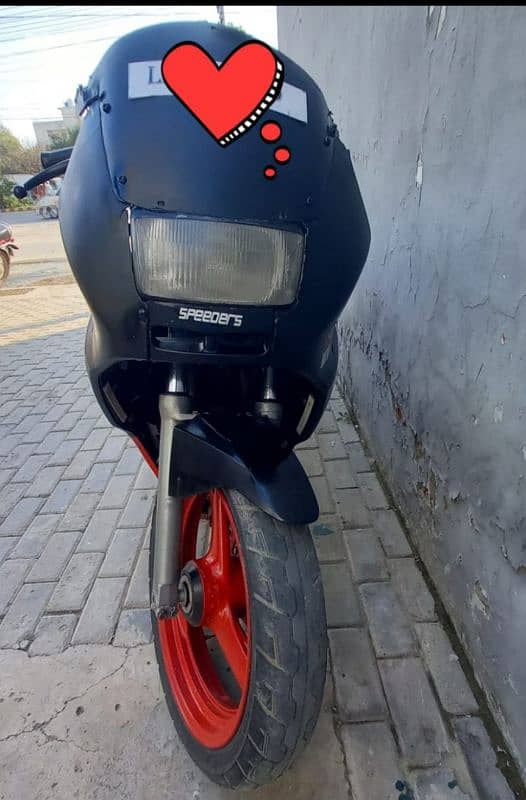 500 cc Suzuki Japani Heavy Bike On Rd Self Start Gud Condition 1