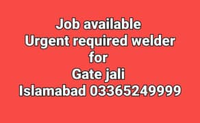 welder required