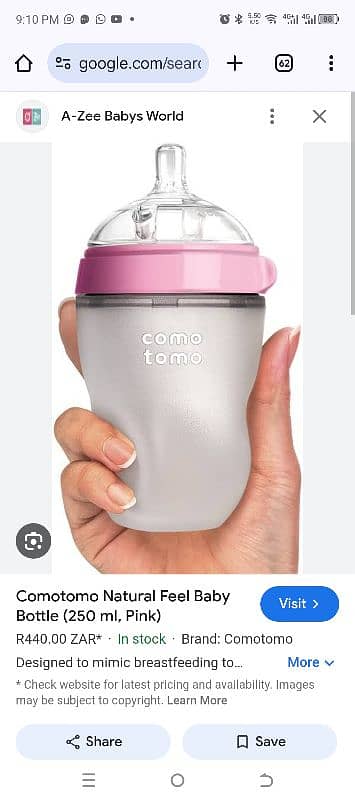 comotomo baby bottles 250 ml 0