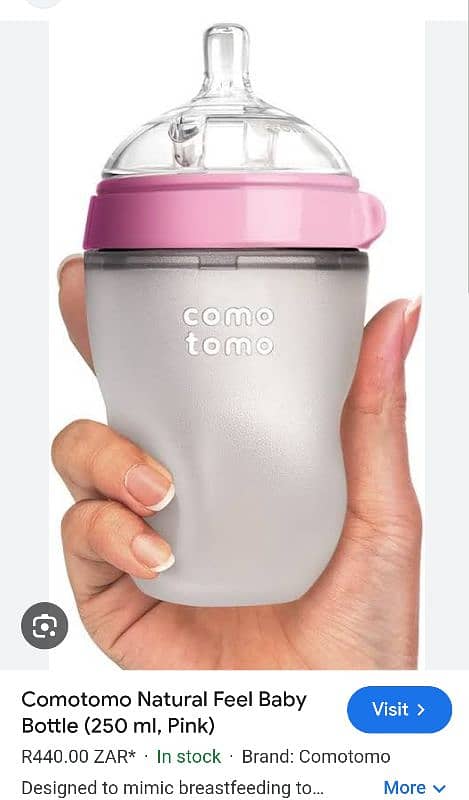 comotomo baby bottles 250 ml 6