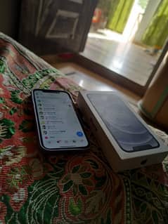 IPHONE 12 64GB WITH BOX NON PTA BH oN service 78%