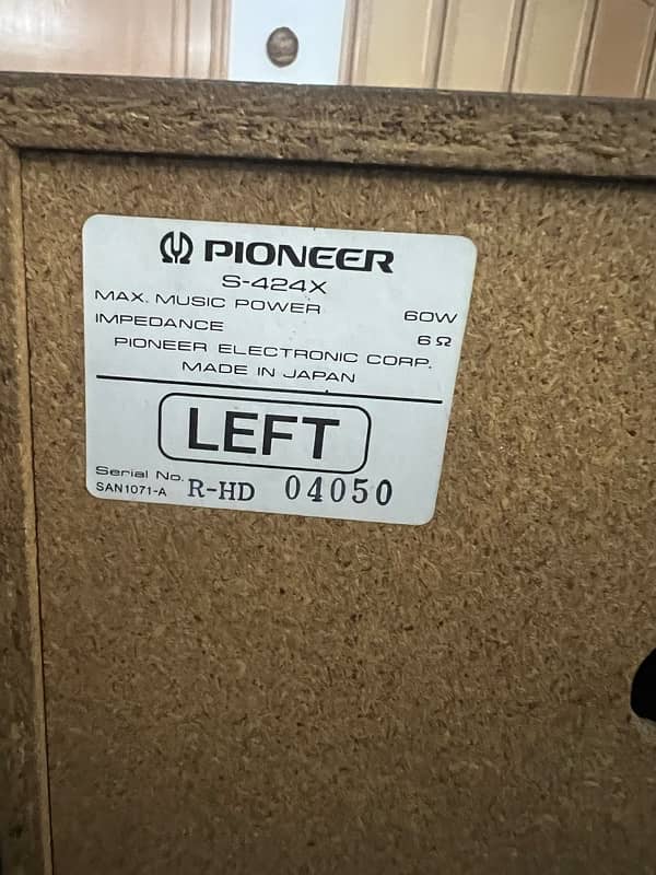 Pioneer S-424X 3