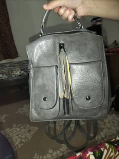 Grey shoulder bag in excellent condition.