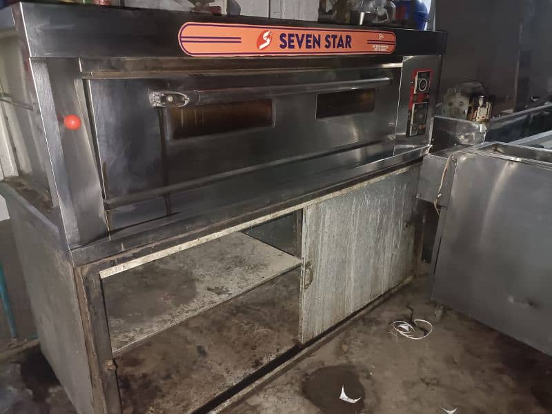 pizza oven 6 feet original poster stainless steel 2