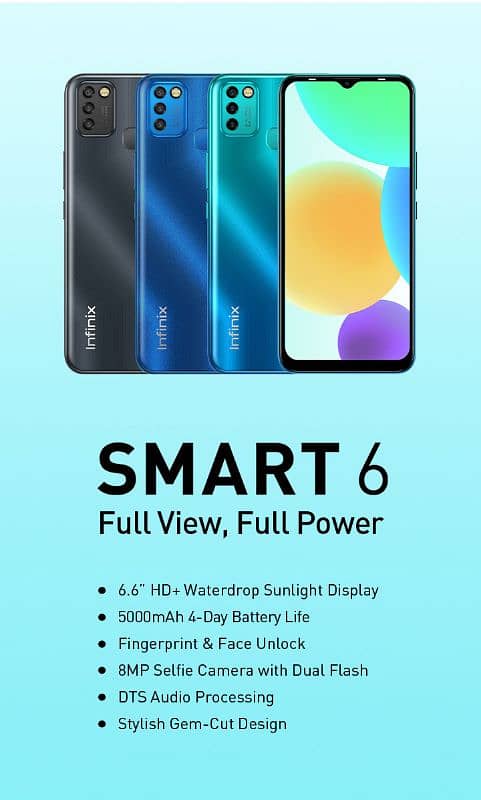 Infinix smart 6  black color 2