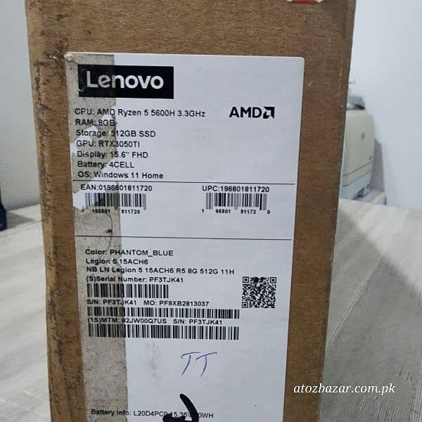 Lenovo Legion 5 11/10 Condition Scratchless Original Box 9