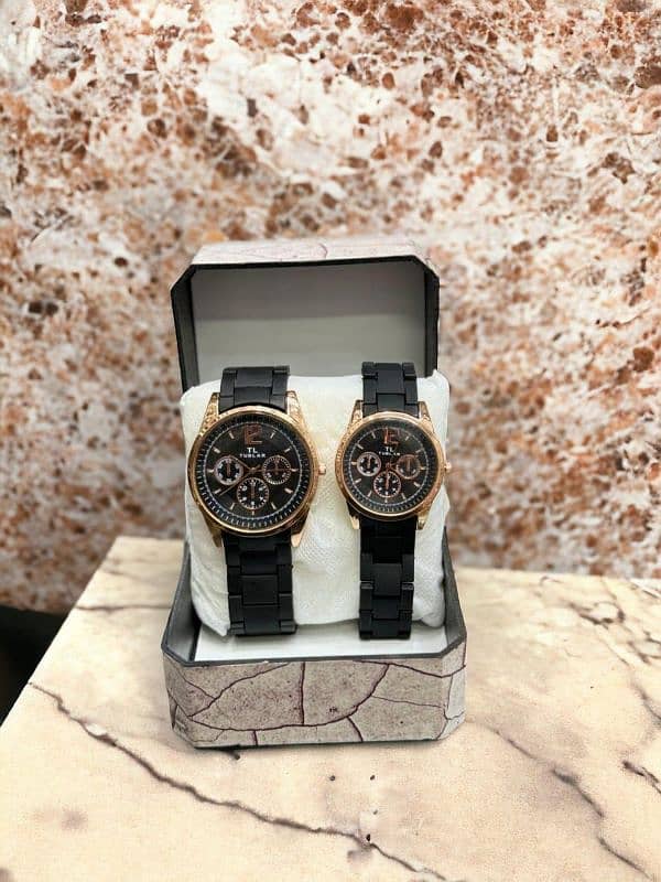 Analogue Branded Quality Couple Watch 0