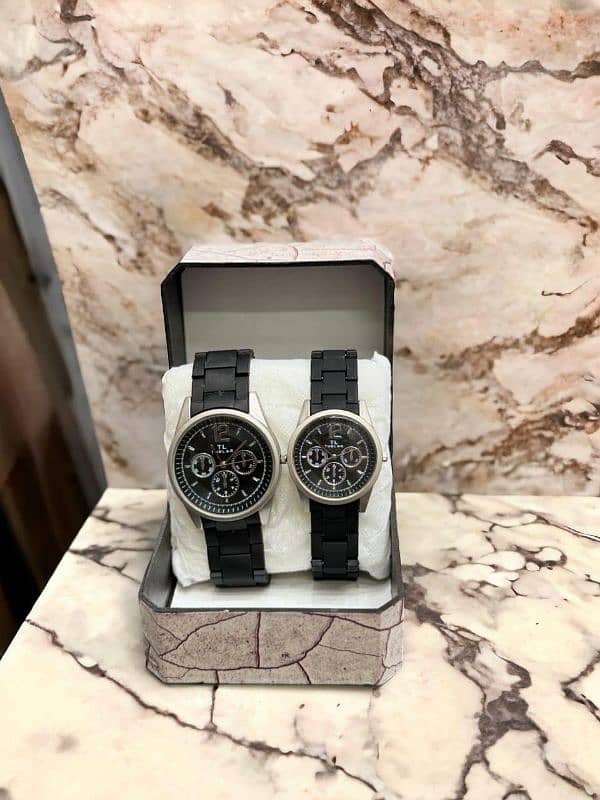 Analogue Branded Quality Couple Watch 2