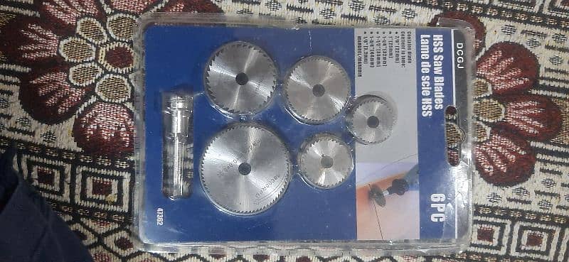 Saw blade 6pcs with connector DCGJ 6