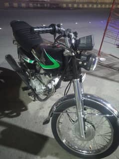 Honda 125cc black clr