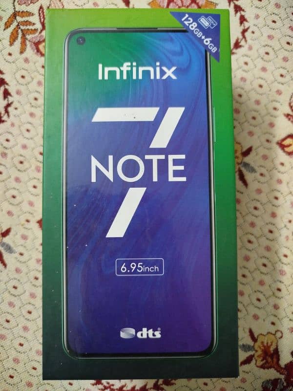 infinix note-7,  6/128 0