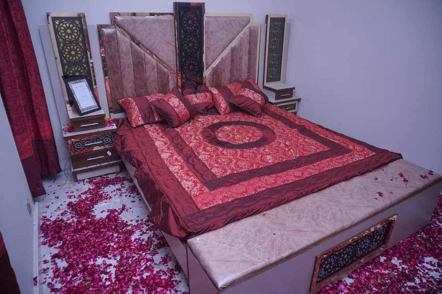 turkish style complete  bedroom set  with divider 6