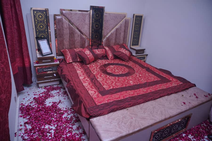 turkish style complete  bedroom set  with divider 7