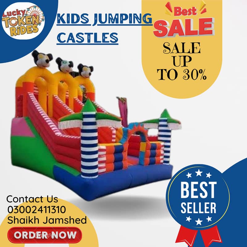 Jumping Castles | Kids | Kids Toys | Rides | Kids Jumping Castles 0