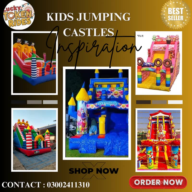 Jumping Castles | Kids | Kids Toys | Rides | Kids Jumping Castles 0