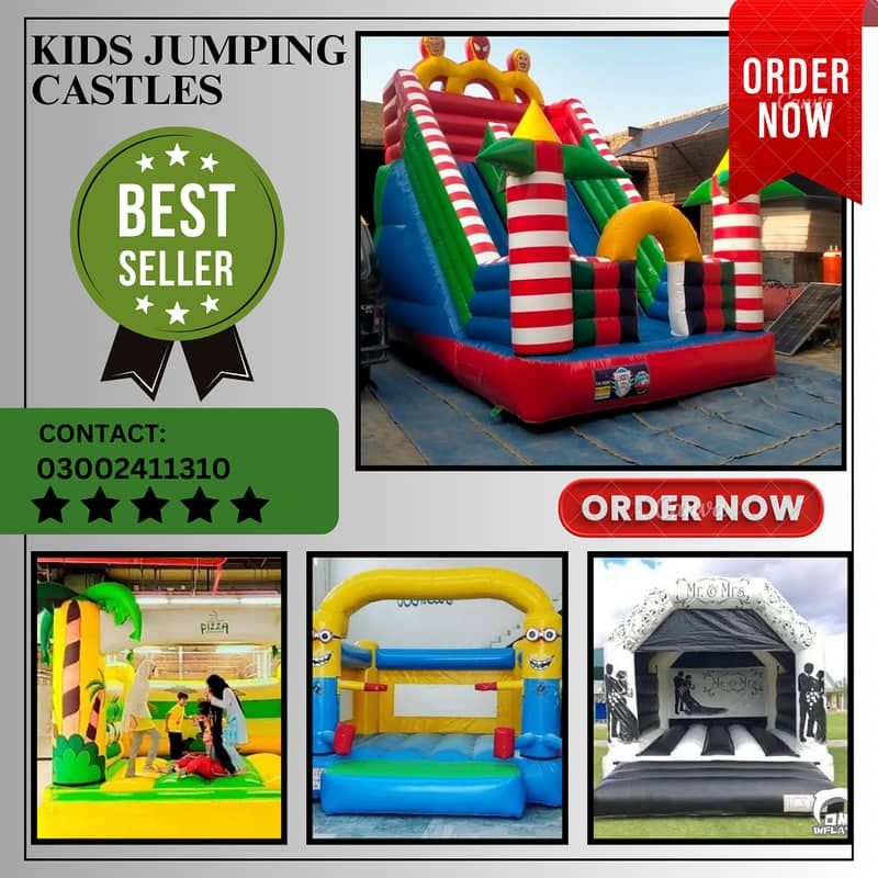 Jumping Castles | Kids | Kids Toys | Rides | Kids Jumping Castles 0