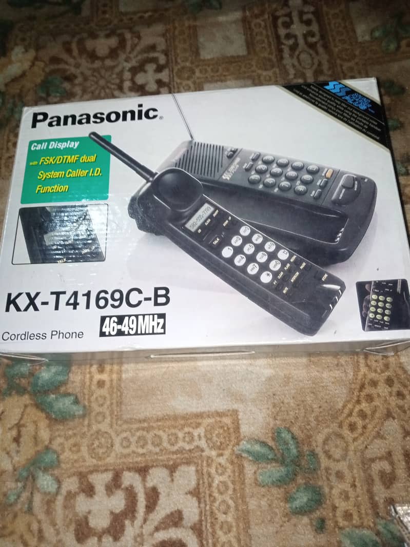 Panasonic ptcl KX-T4169C-B dual system price 46-49Mhz 0