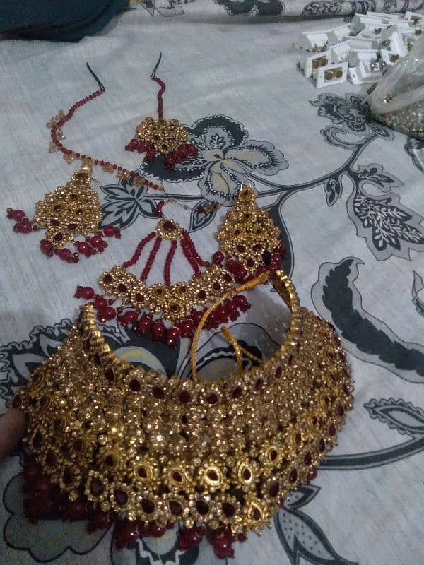 bridal jewellery set 0