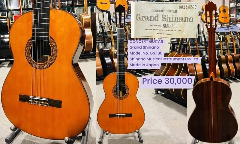 Acoustic Nylon guitar Electric Bass Guitar keyboards Pianos 13