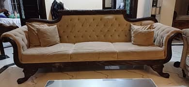 King size sofa set (6 seater) 0