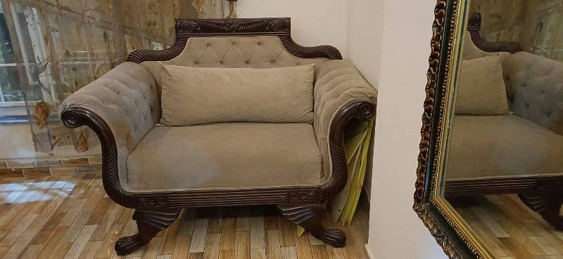 King size sofa set (6 seater) 2