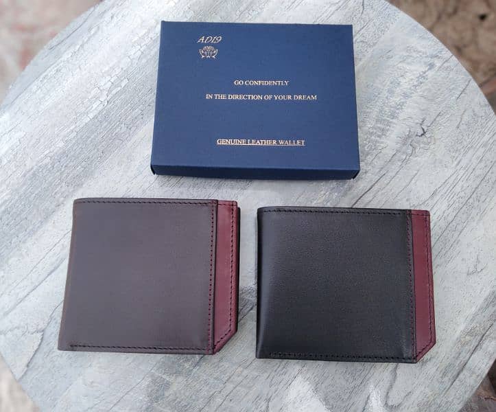 Leather wallet for men 1