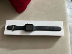 Apple iWatch Series 6 Space  Gray Aluminum Case Black Sport Band 44 MM