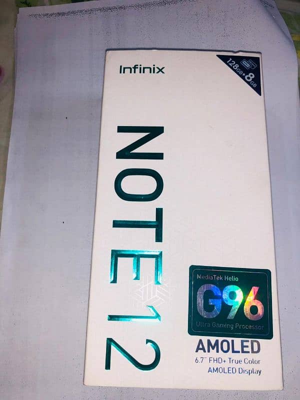 Infinix note 12 G96 4