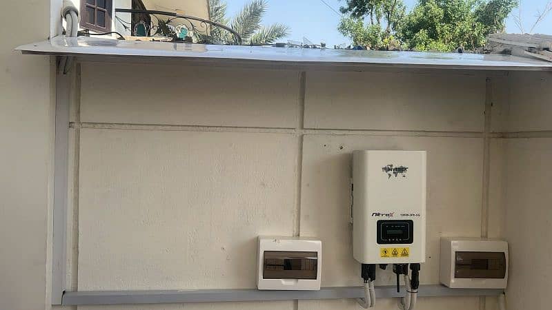 10kw On gride Solar System with Inverex 1