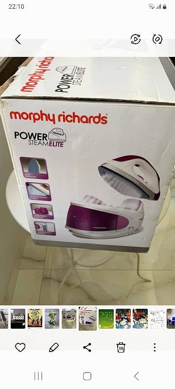 morphy richards steam iron 1