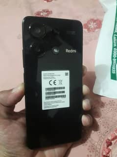 redmi note 13 black 8 256 just box open non activated.