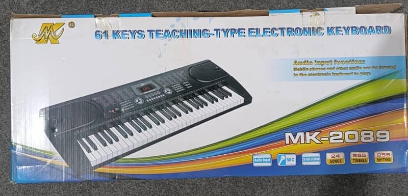 MK-2089 61 Keys Music Keyboard 0