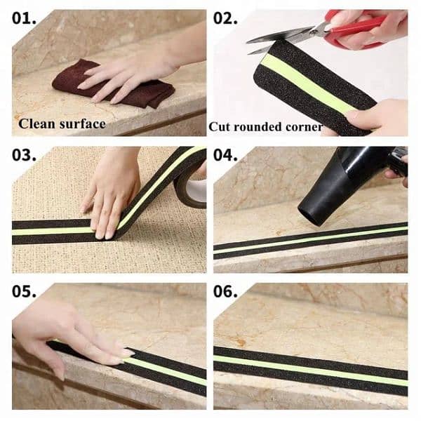 Anti Slip Tape Glow in Dark 6