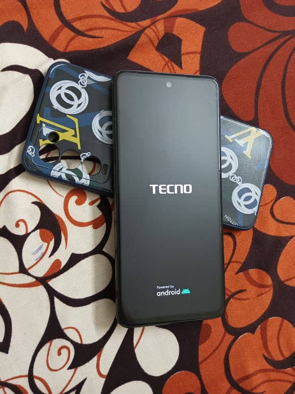 Tecno camon 18T complete accessories all ok 6