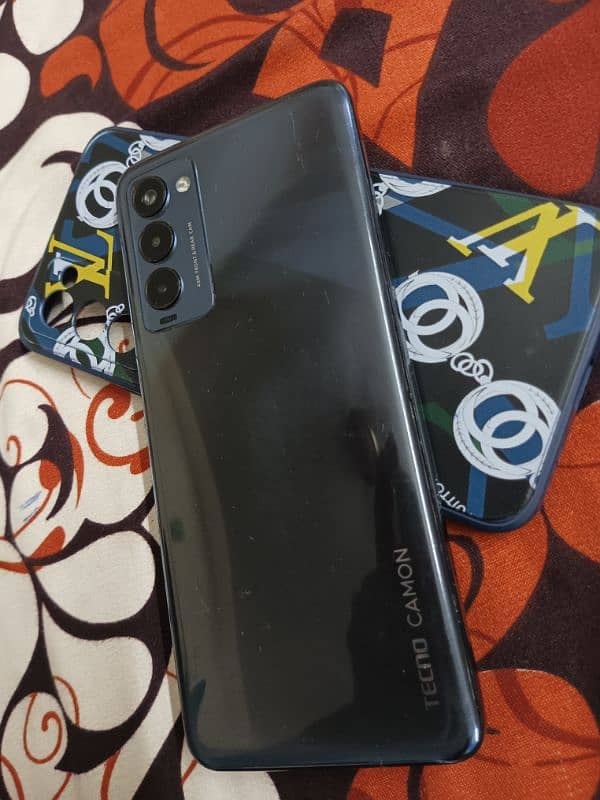 Tecno camon 18T complete accessories all ok 8