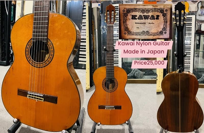 Acoustic guitar Electric  Bass Guitar Nylon guitar Keyboard piano 7