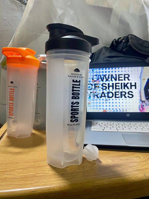 sports gym shaker bottle 4