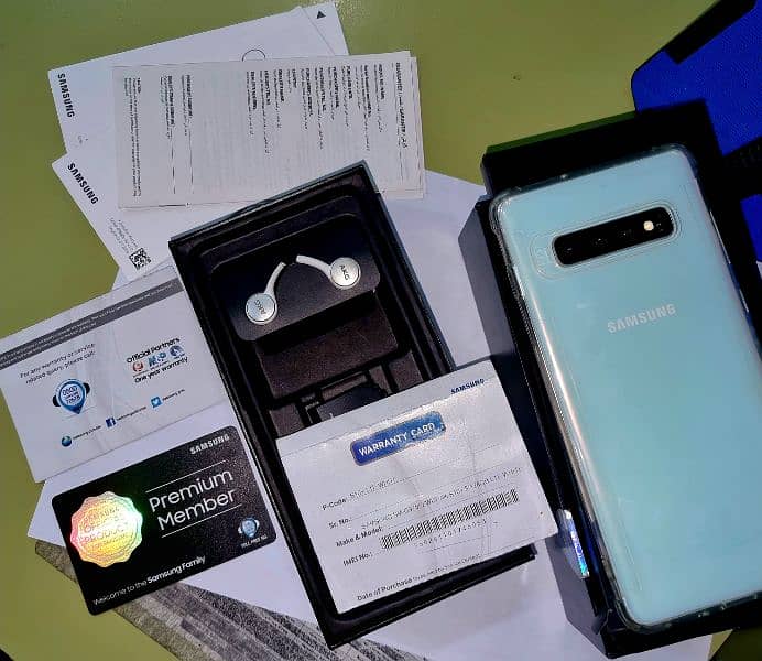 Samsung S10+ Official pta Complete box 0