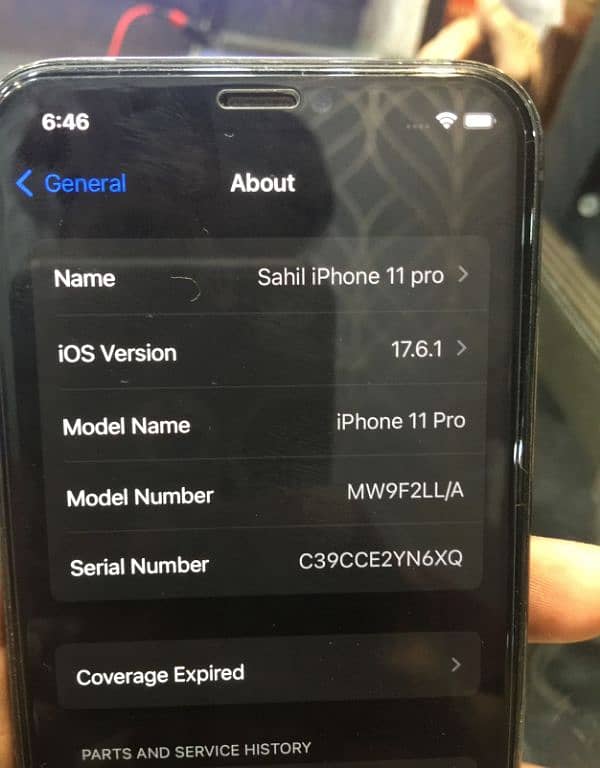 iphone 11 pro 64gb non pta 6