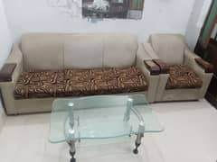 5 seater sofa set with table