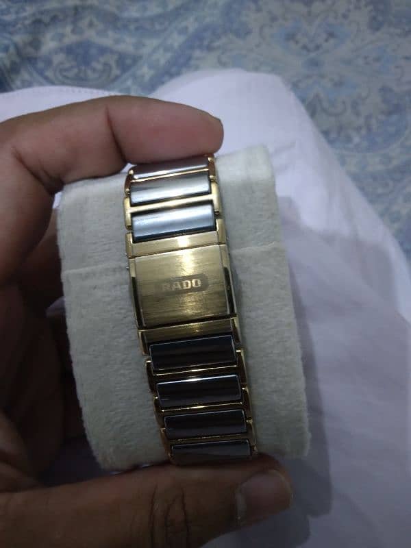 rado diastar integral silver golden boy size for sale 4