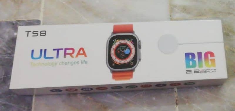 Ultra Smart Watch Model 8 urgent sale plz call 3