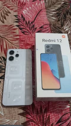 Redmi 12 full box 8/128 GB silver limited colour edition