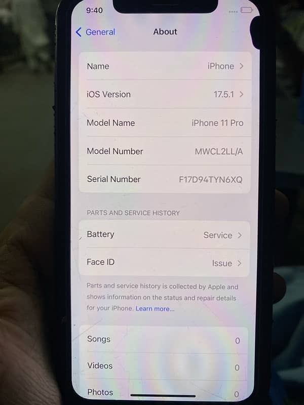 Urgent Sell Iphone 11 Pro PTA Approved 7