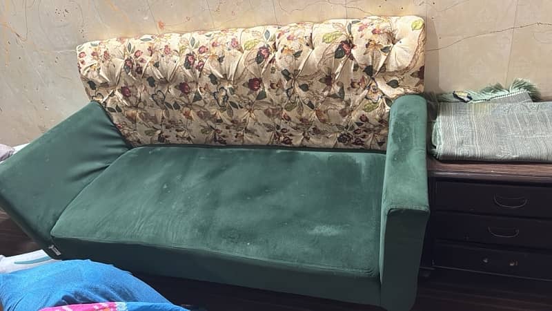 Green velvet sofas 2