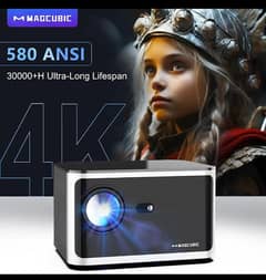 Projector HY350 mini Magcubic Android 11 1080p native resolution 580