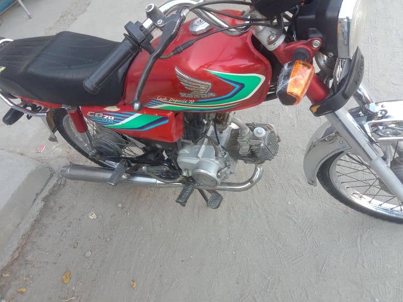 Honda CD 70 model 2017 Sialkot Registration good condition 1