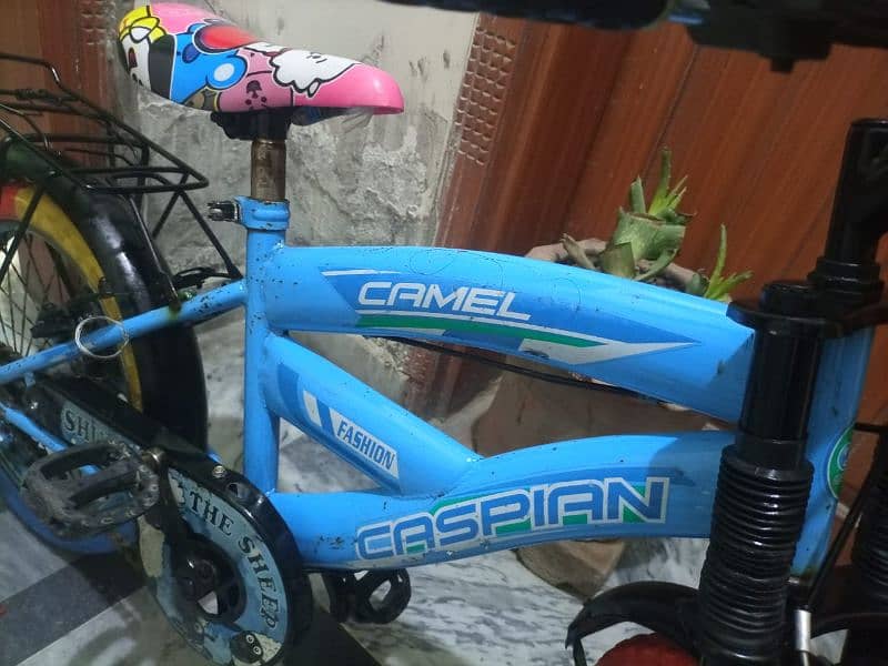 Caspian 16 inch blue genium frame for sale in good condition all OK 3